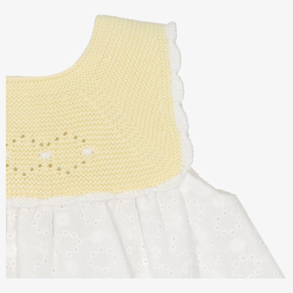 Vestido de punto y tela Ibiza