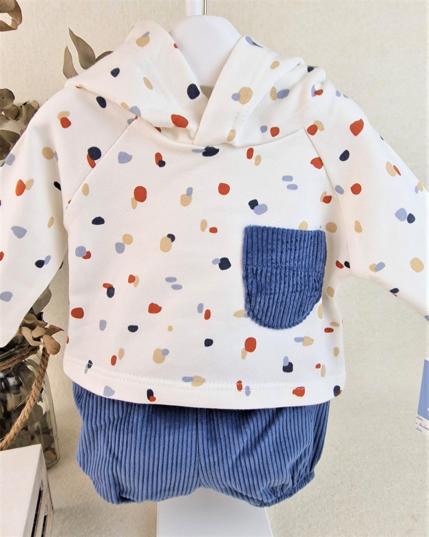 Conjunto sudadera y pololo pana Buscando al principito