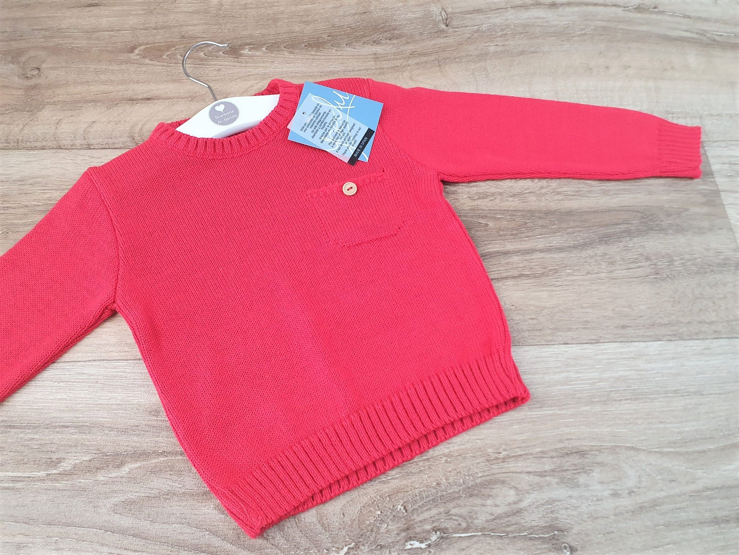 Jersey infantil bolsillo