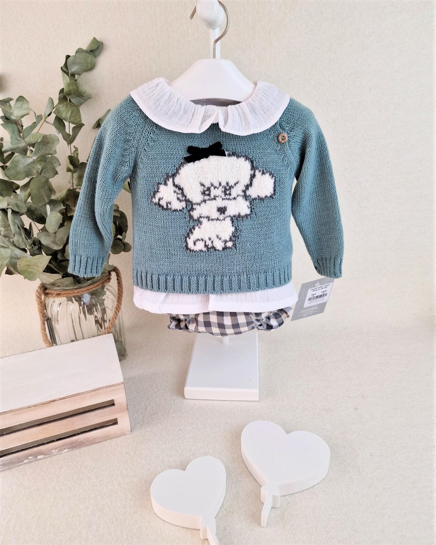 Conjunto baby tres piezas niña Marilyn