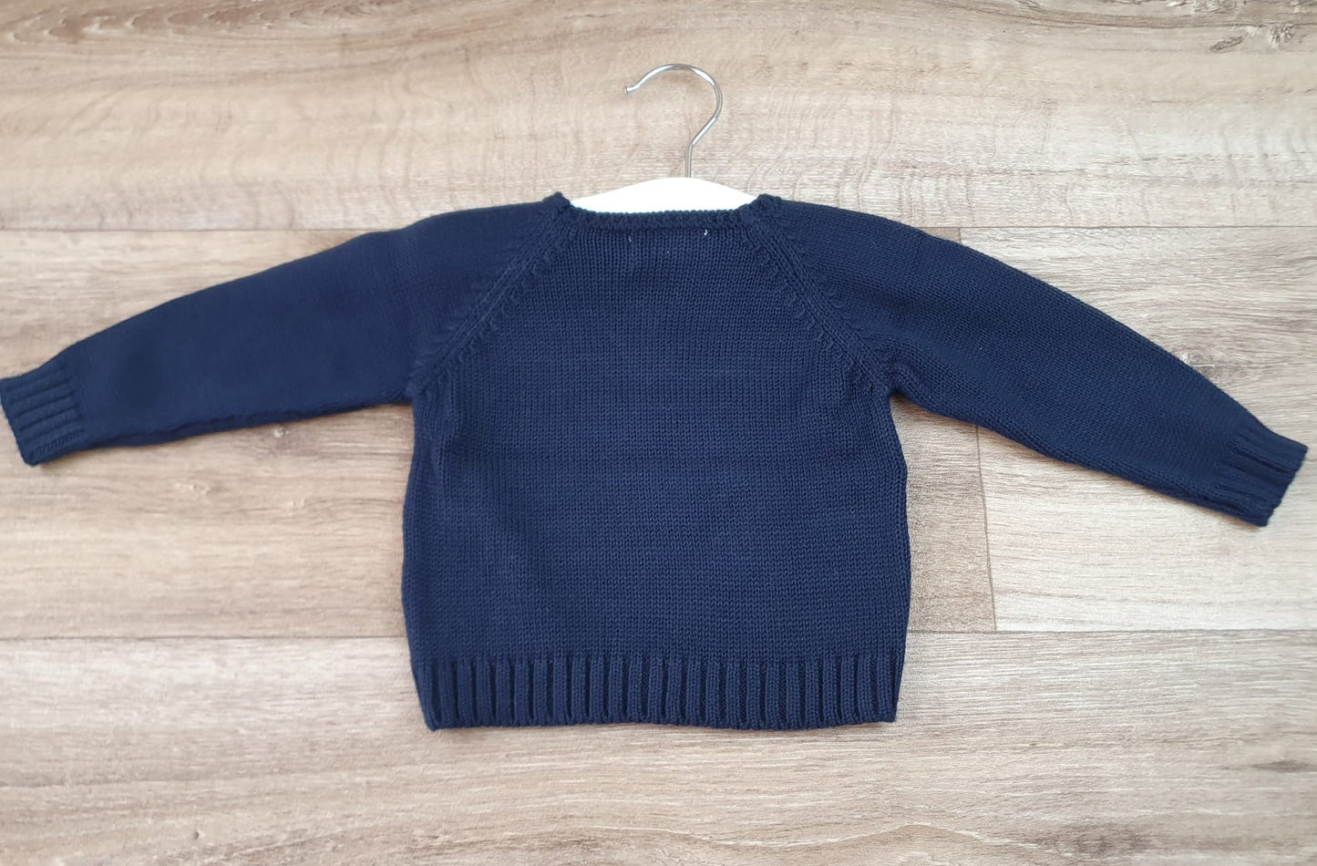 Jersey de hilo botones madera