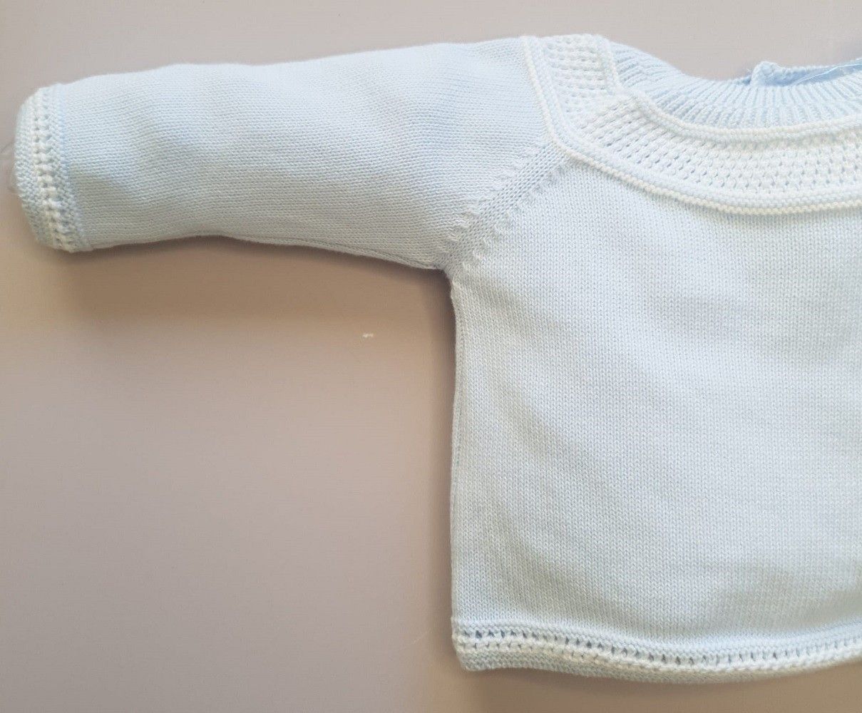 Conjunto con polaina cenefa