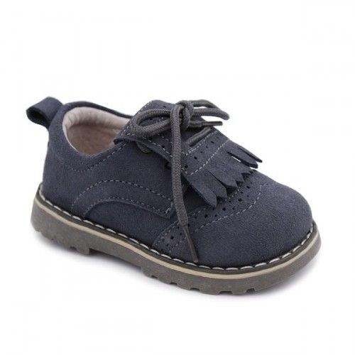 Blucher niño gris, camel o marino