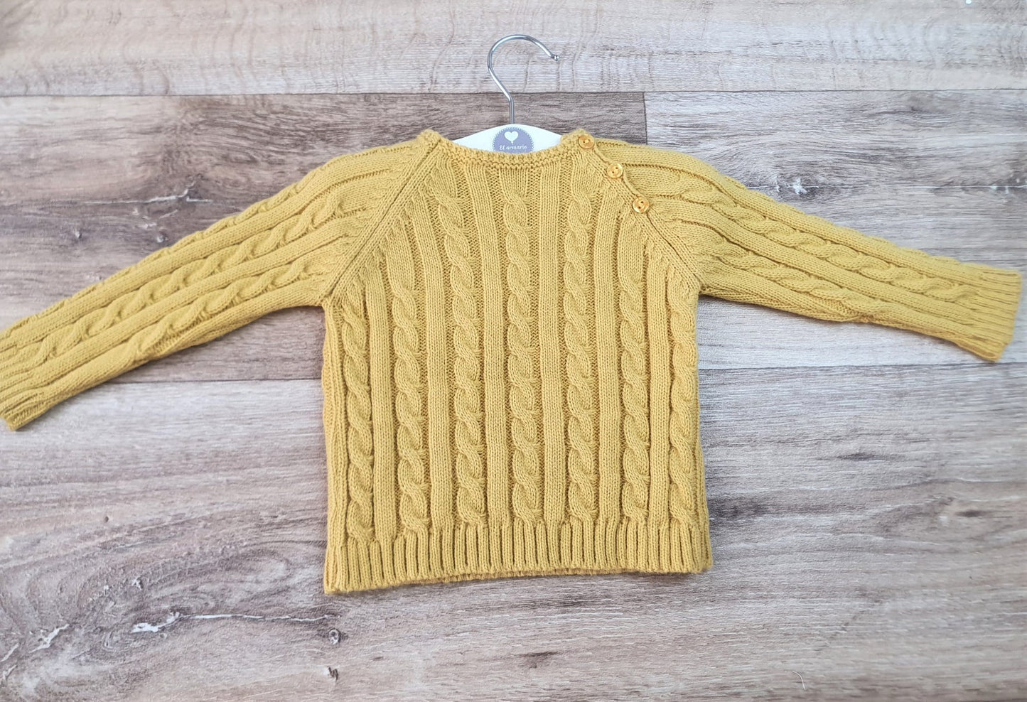 Jersey bebé trenzas