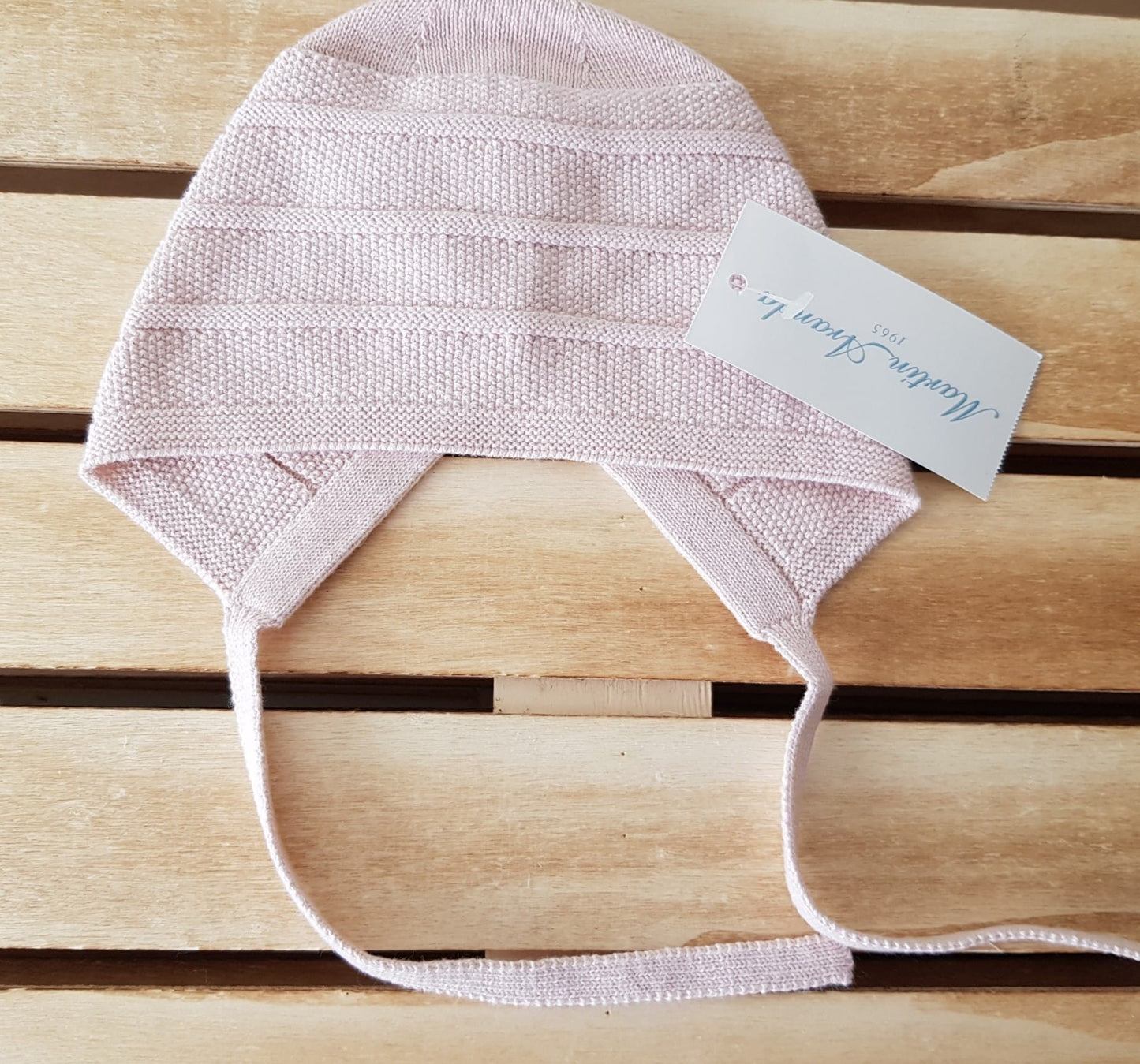 Capota de punto unisex infante