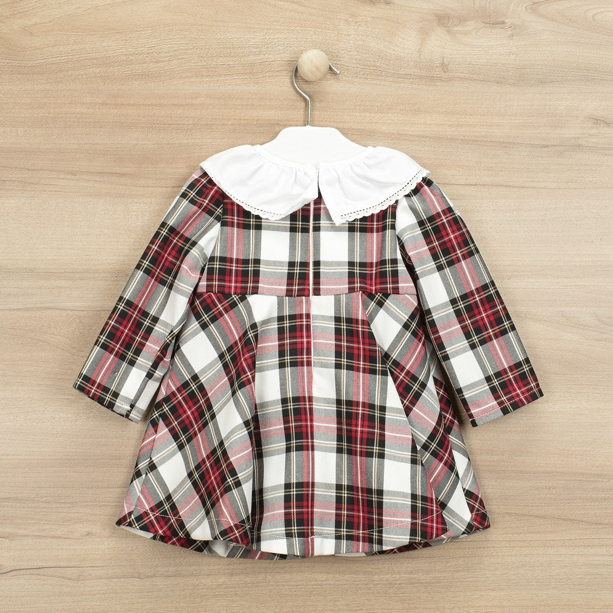 Vestido con volante Navidad