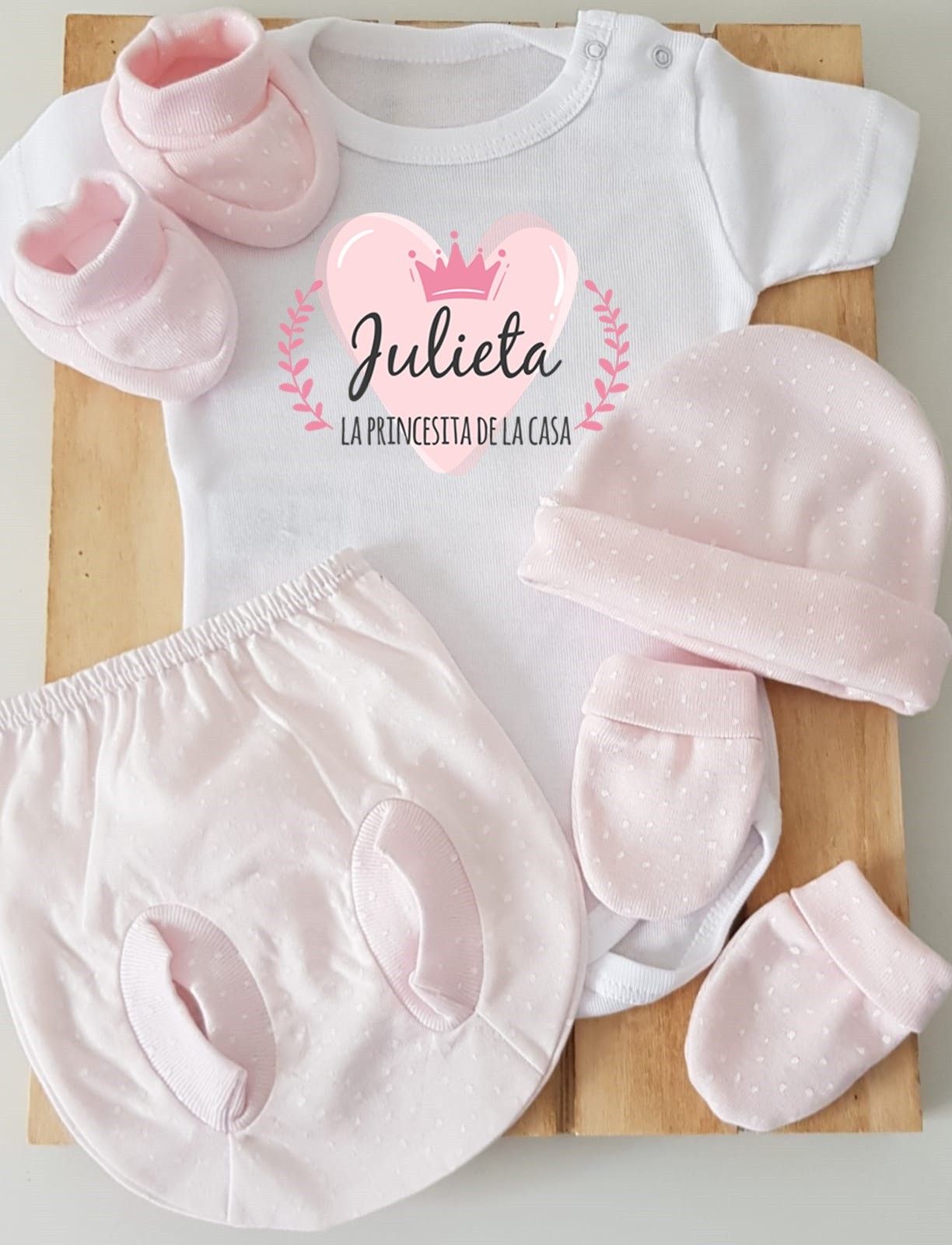 Conjunto completo ranita - La princesita de la casa