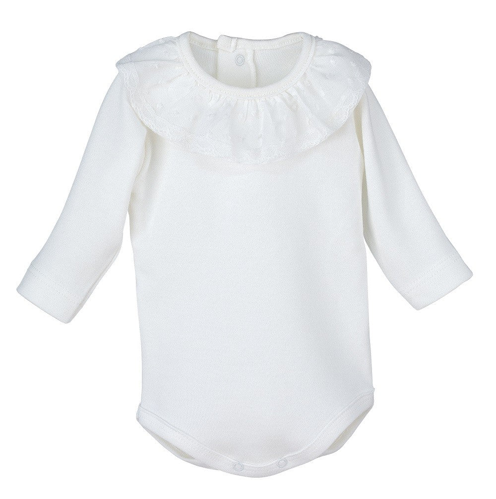 Body camisa cuello volante