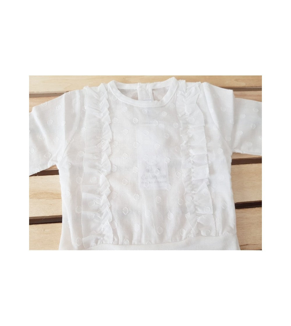 Body camisa Junin manga larga