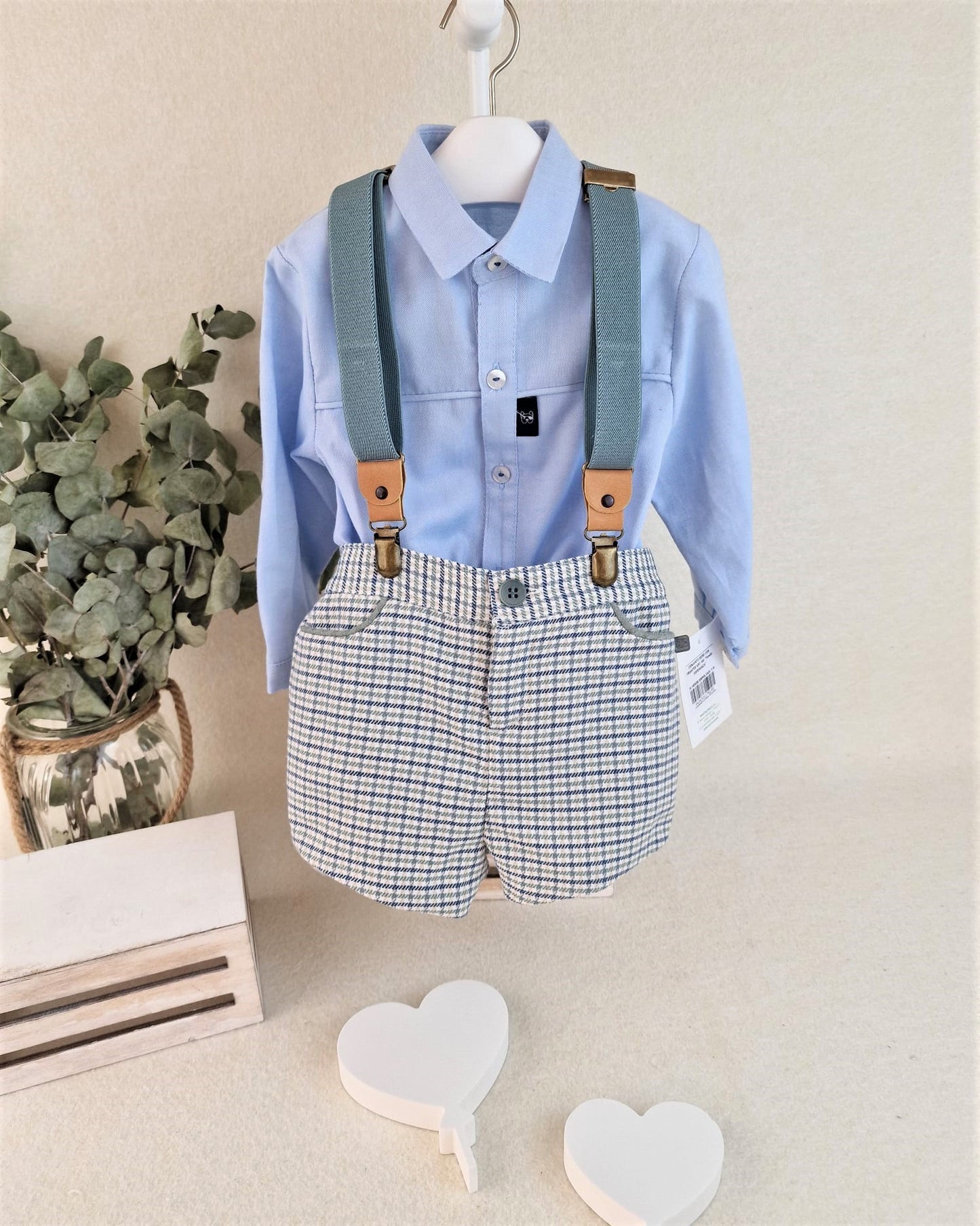 Conjunto bebe con tirantes Esperanza