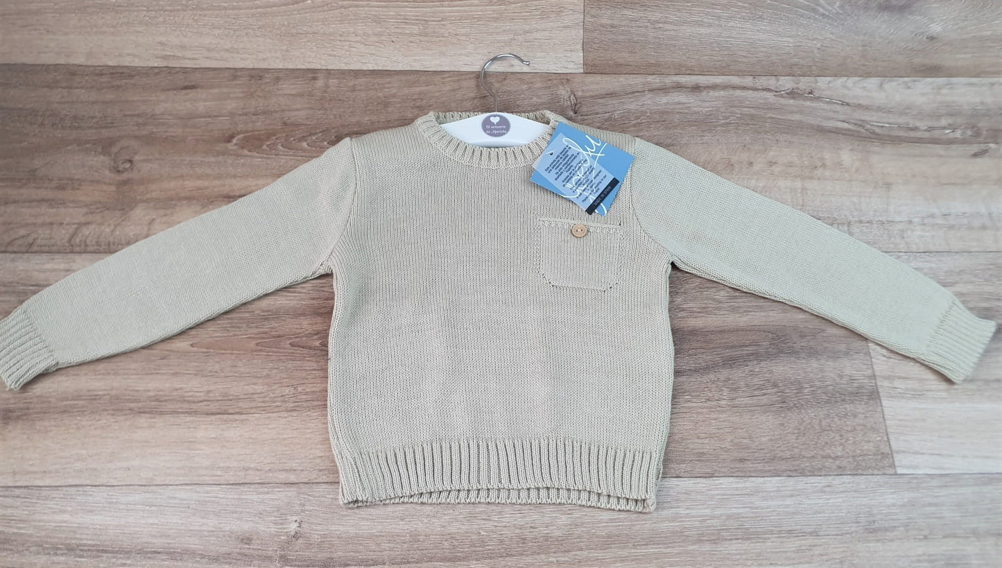 Jersey infantil bolsillo