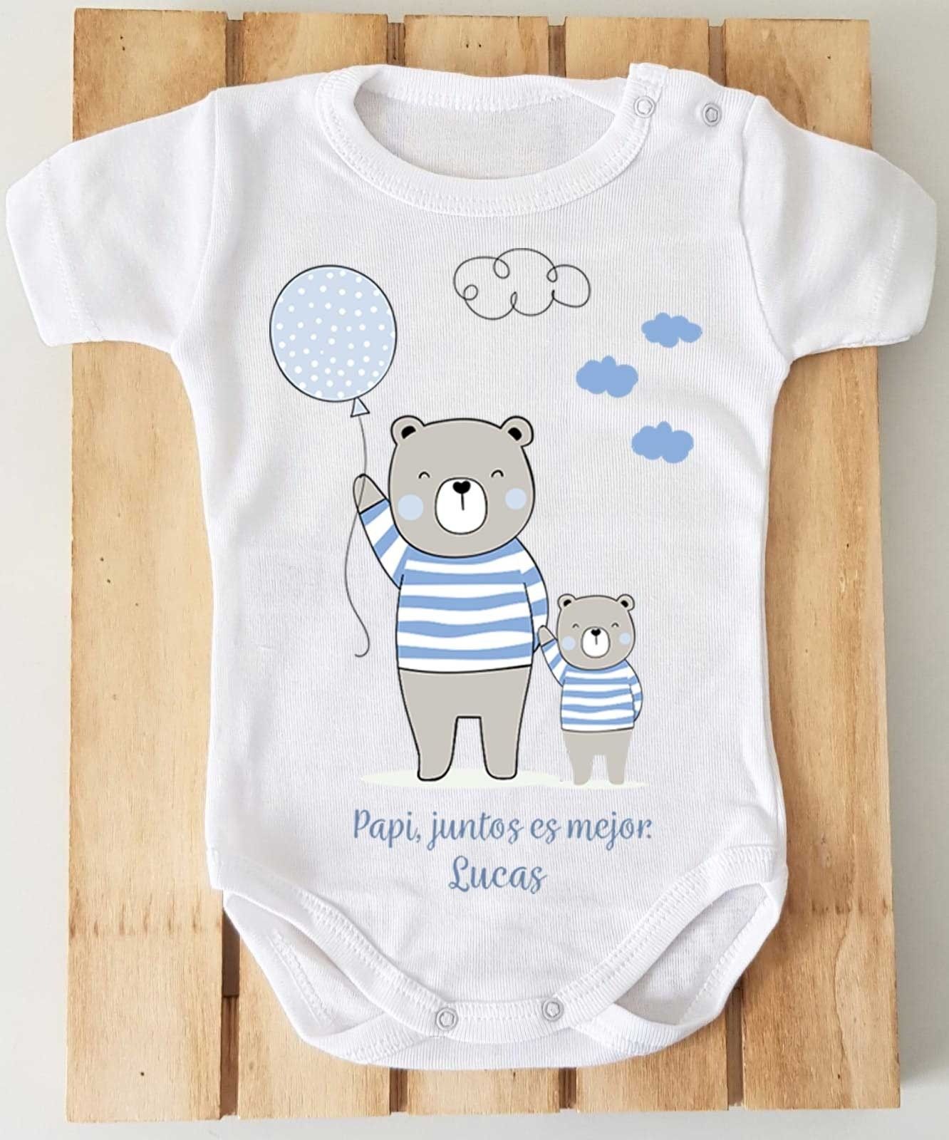 Body, ranita y patucos - Papi, juntos es mejor