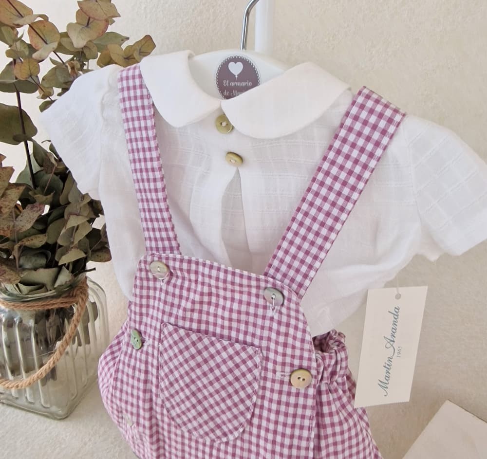 Conjunto de tela Lavanda