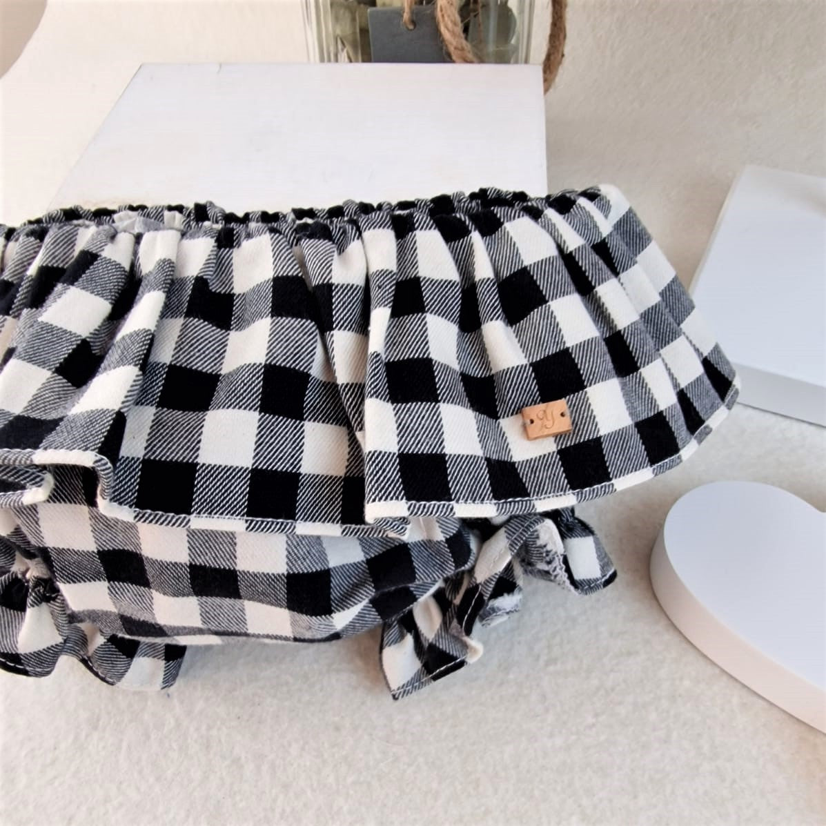 Conjunto baby tres piezas Vichy