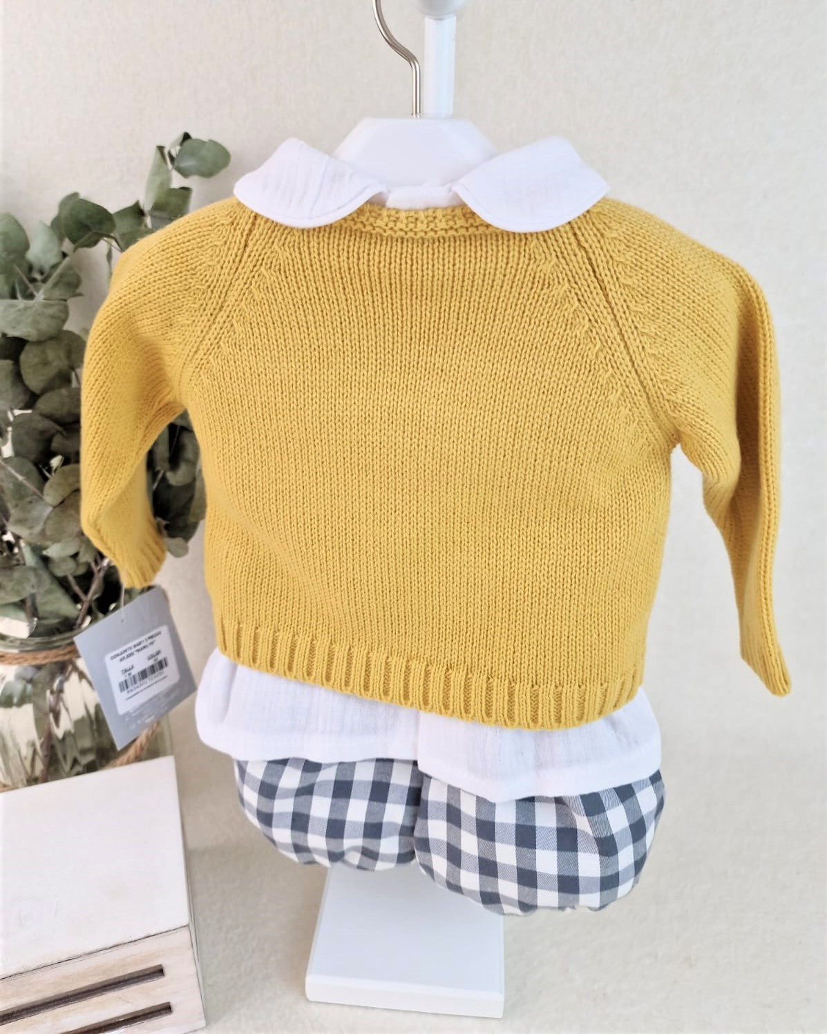 Conjunto baby tres piezas niño Marilyn