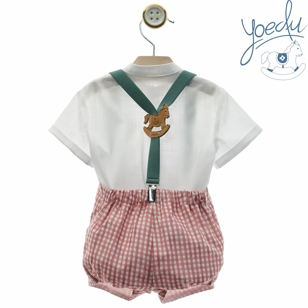 Conjunto bebé con tirantes Familia Julia