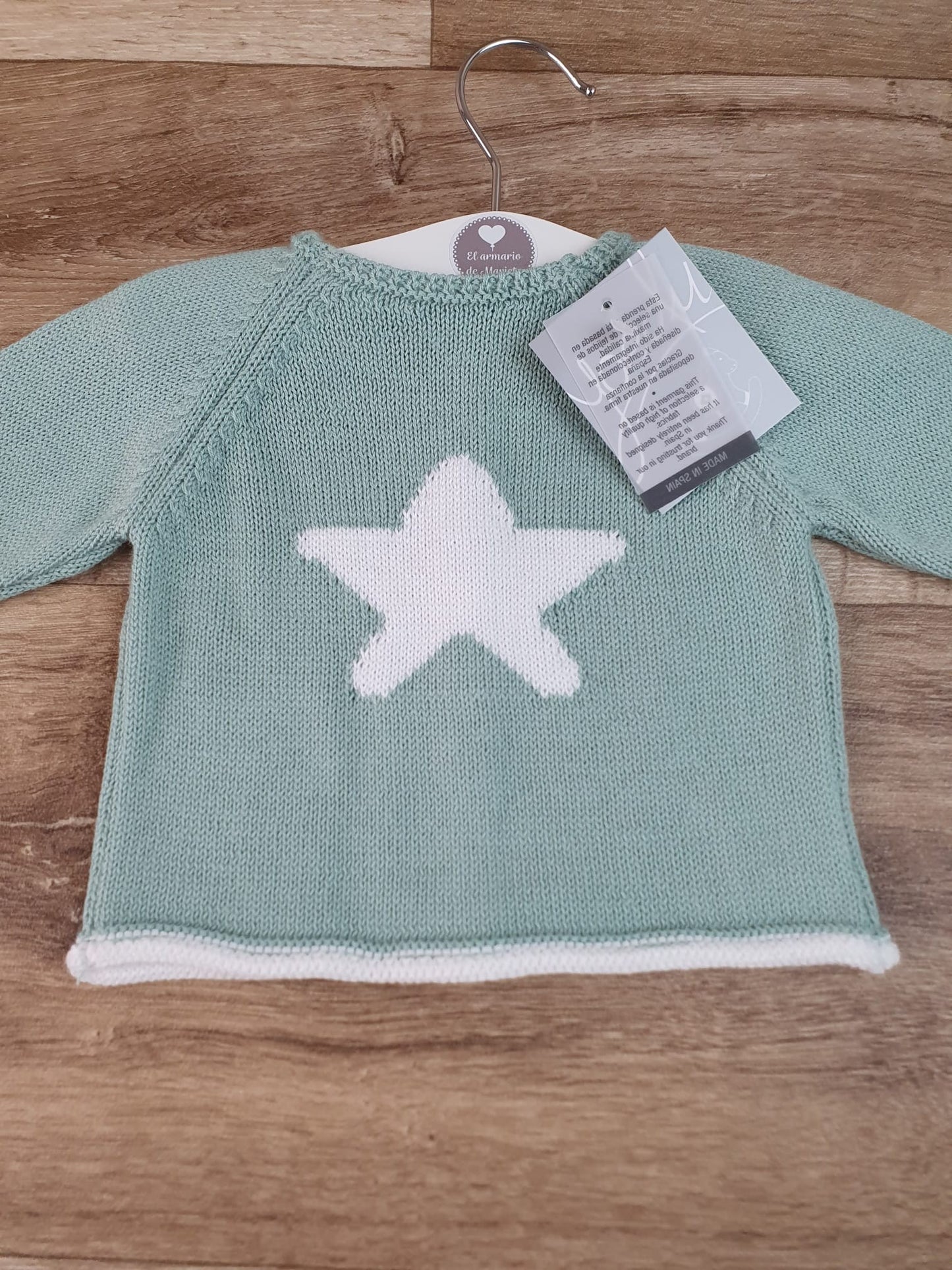 Jersey bebé estrella