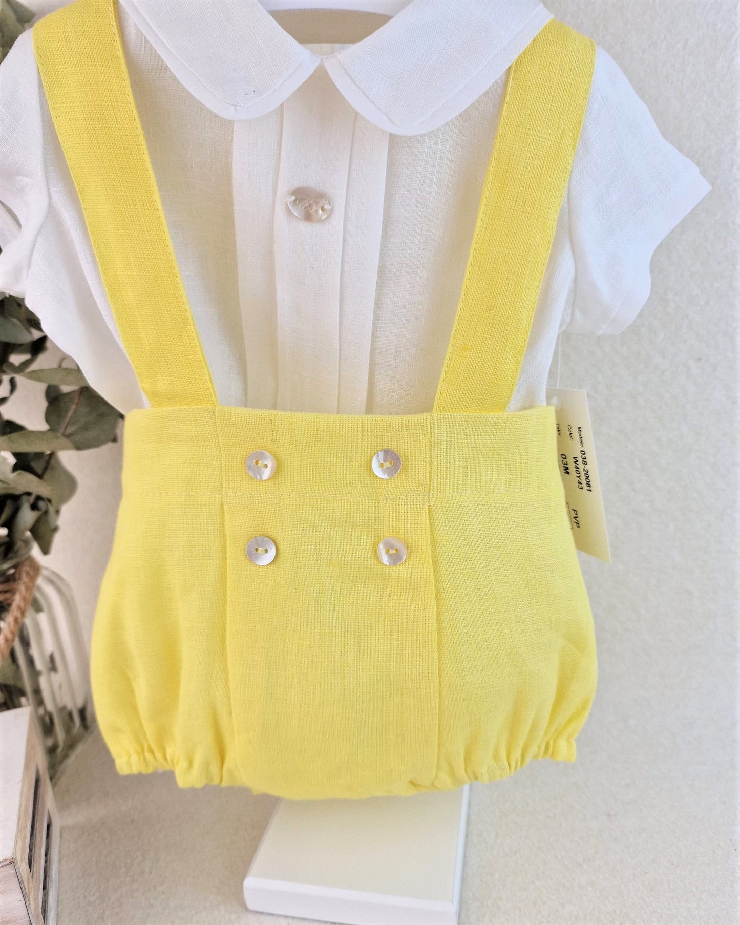 Peto y camisa Capri