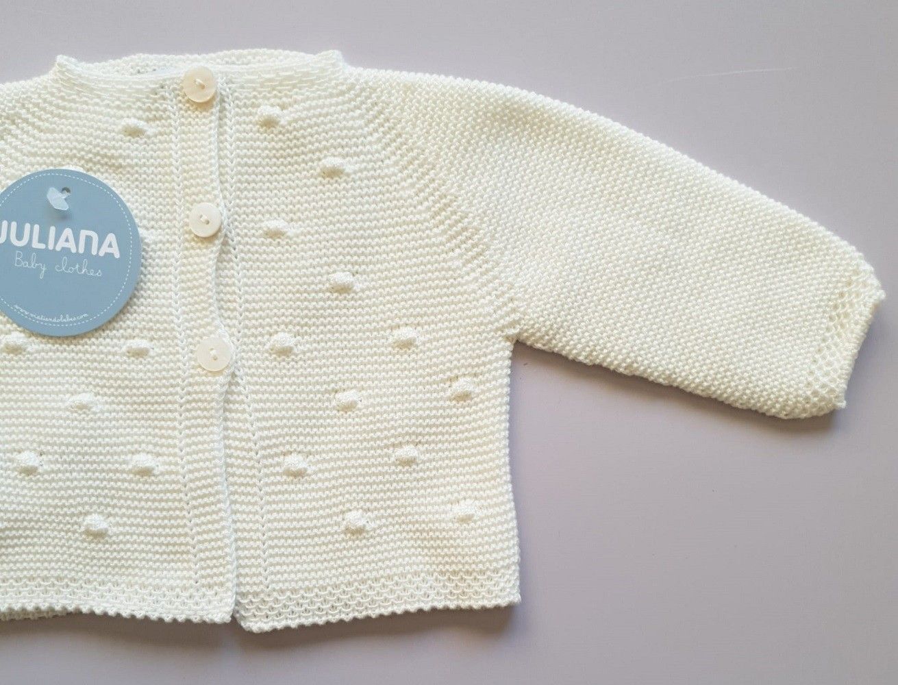 Chaqueta con bodoques