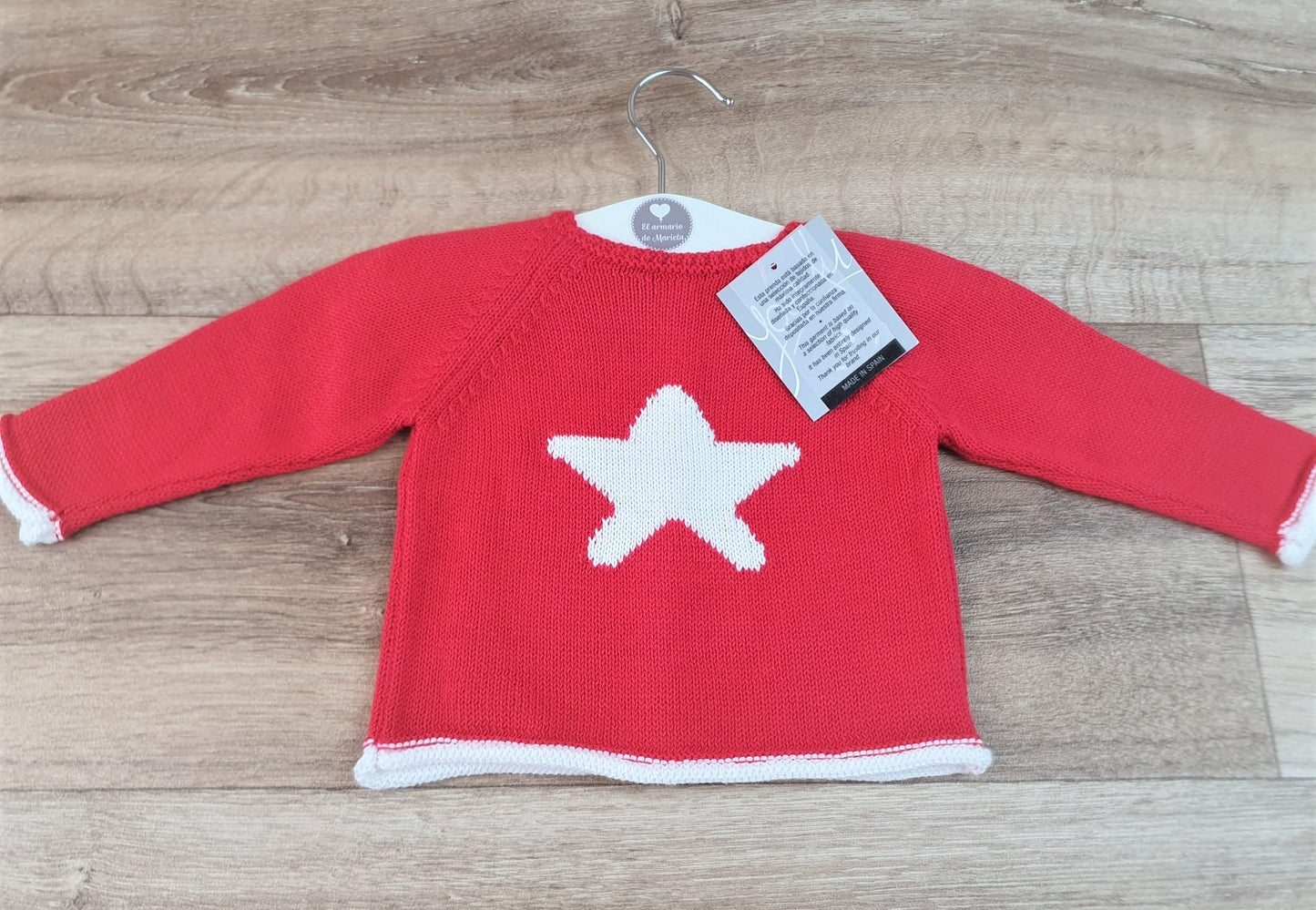 Jersey bebé estrella