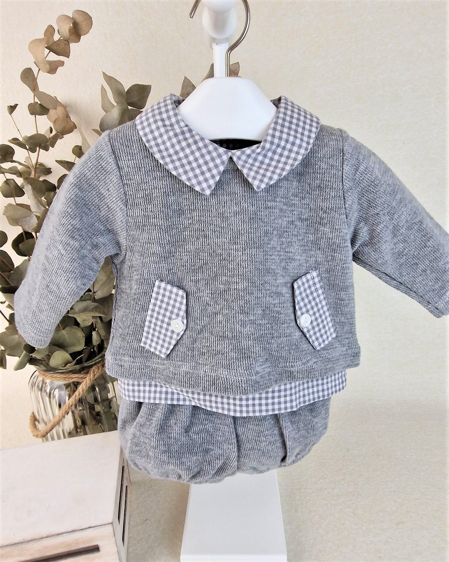 Conjunto tres piezas Canutillo