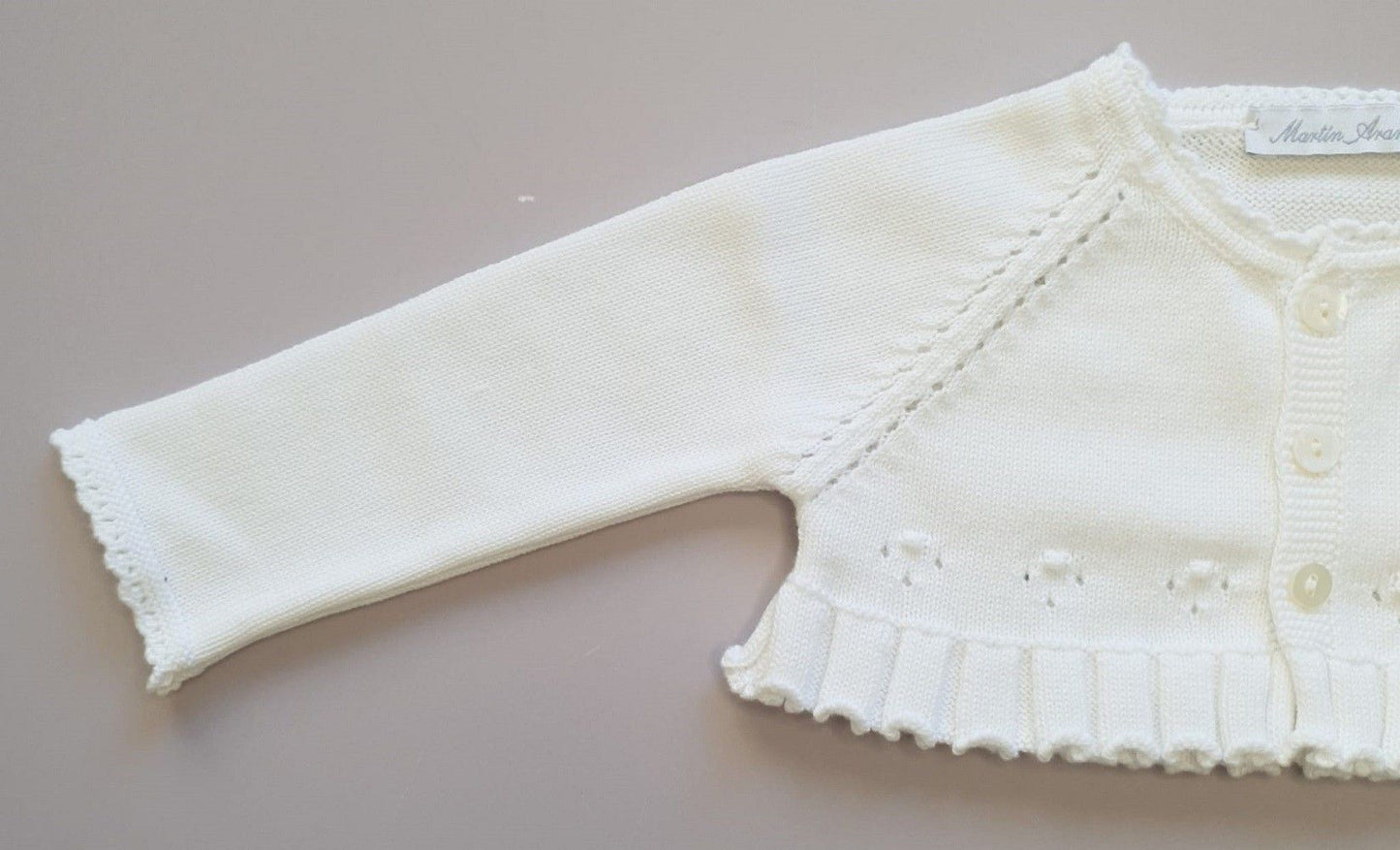Cardigan punto Botánico