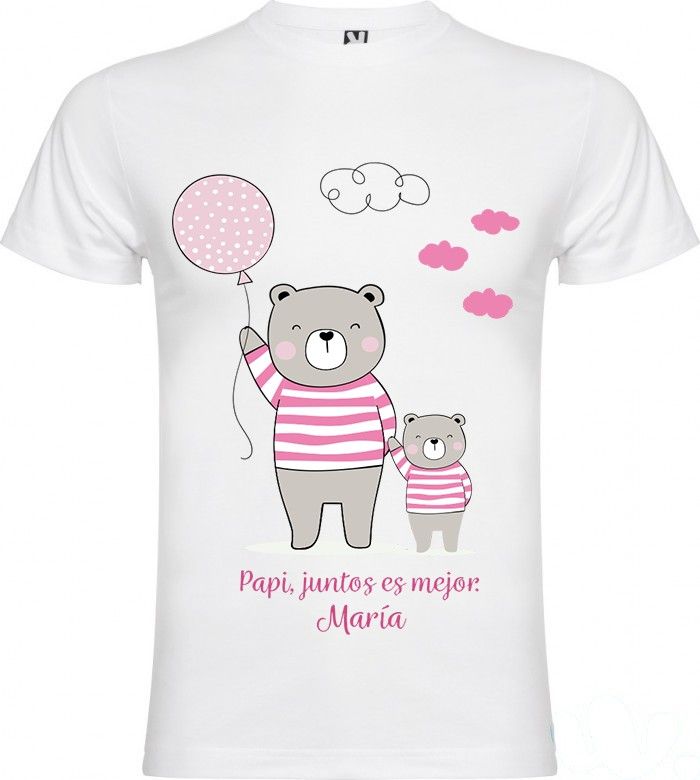 Camiseta adulto - Papi, juntos es mejor