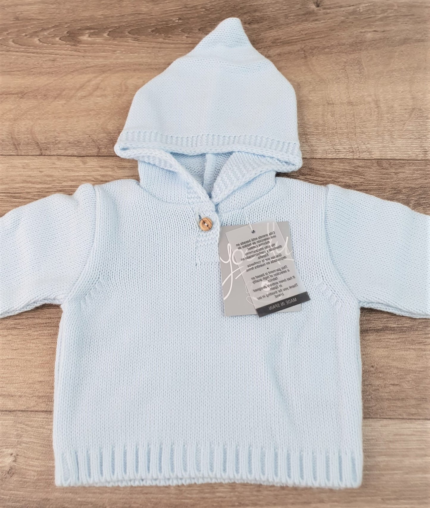 Jersey bebé con capucha