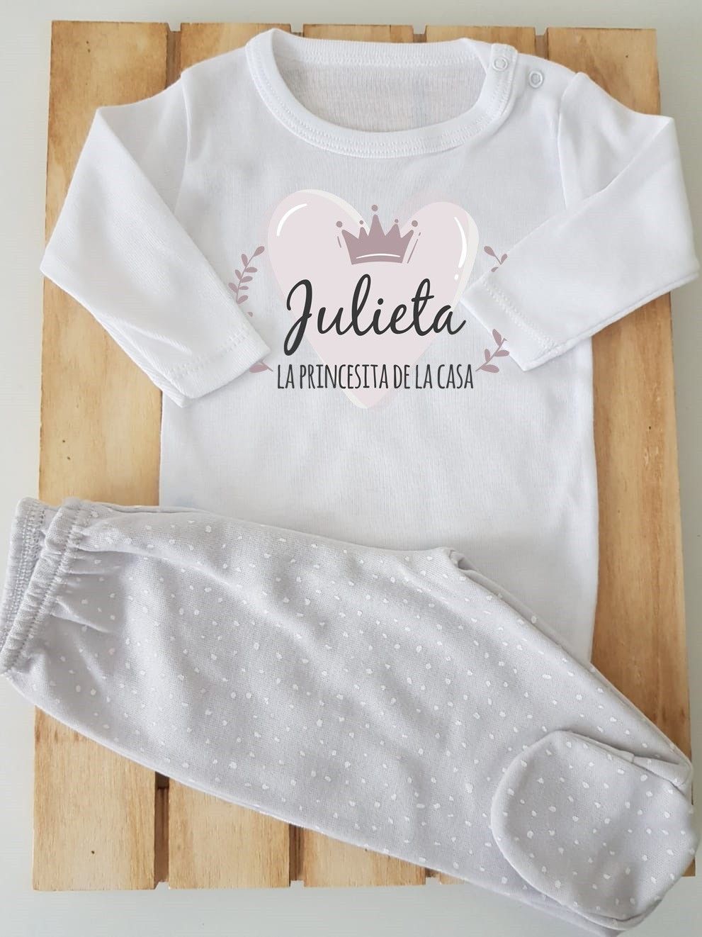 Conjunto con polaina - La princesita de la casa