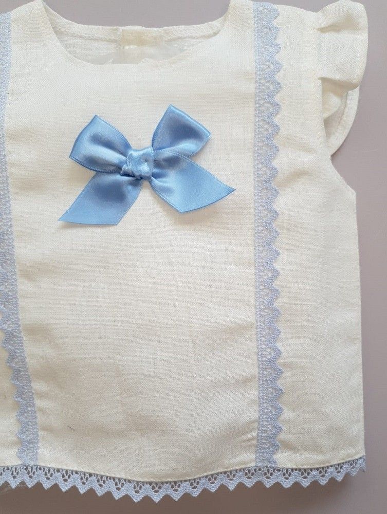 Conjunto de lino hombreras