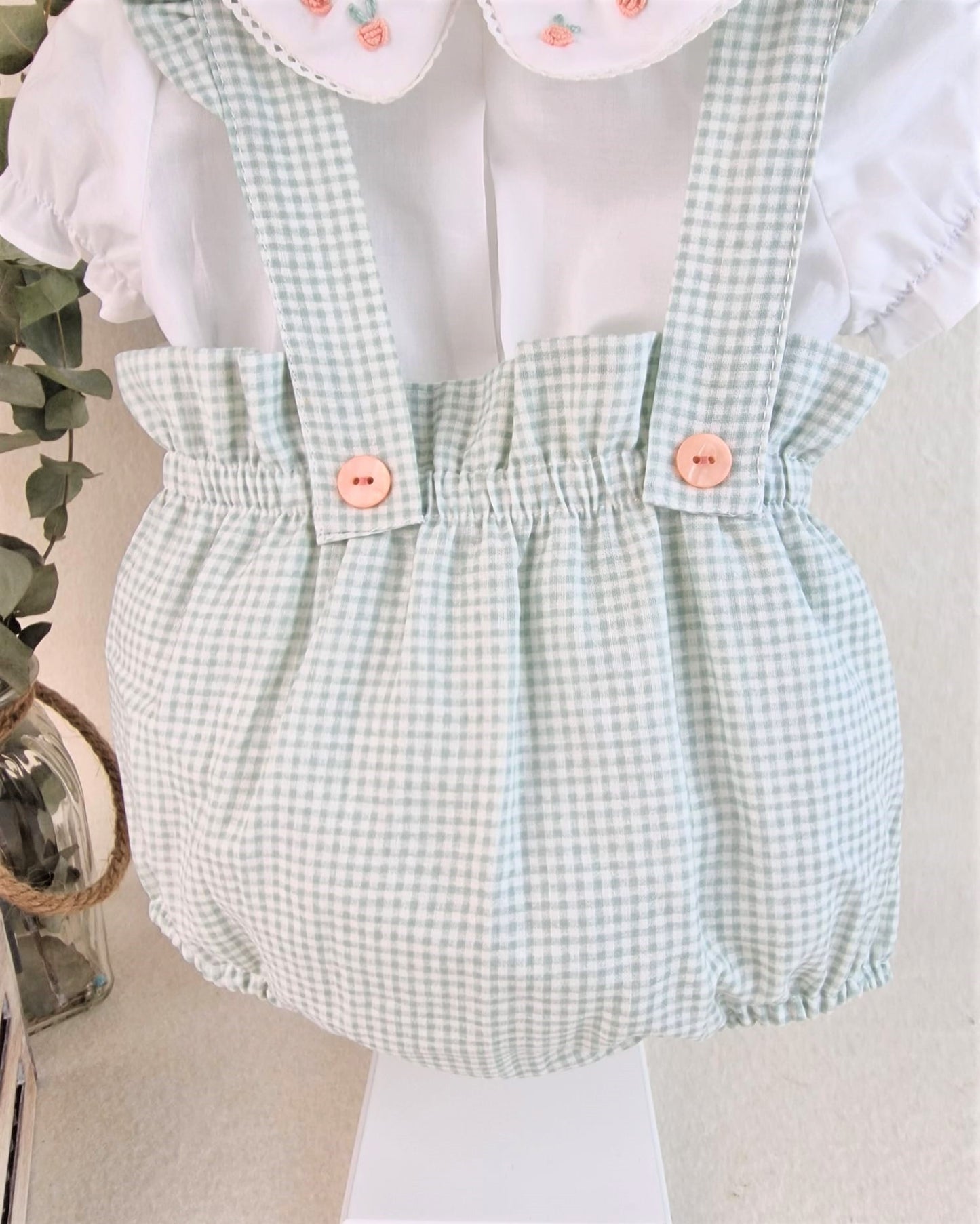 Conjunto peto y camisa Butterfly