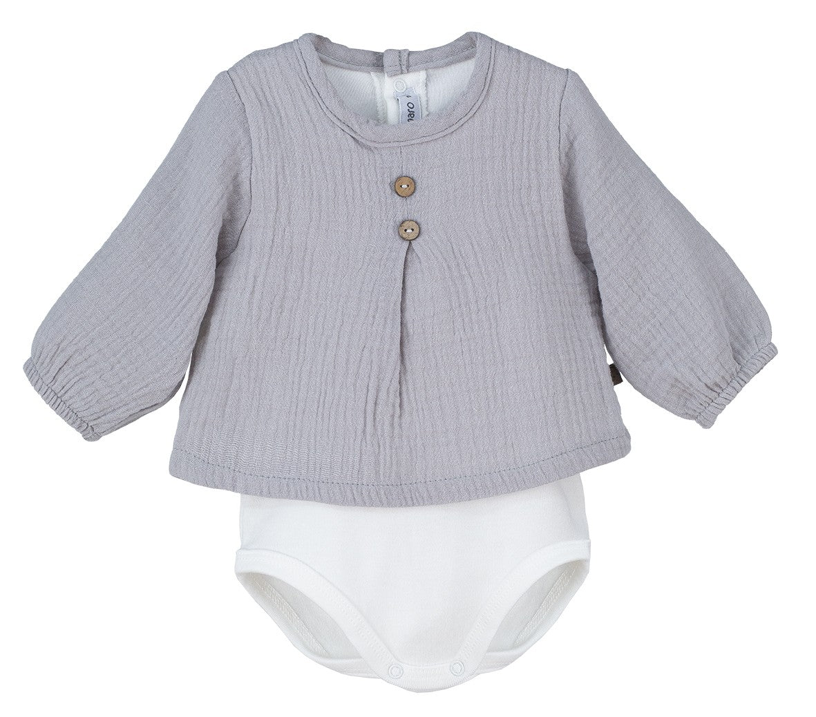 Body blusa manga larga puck