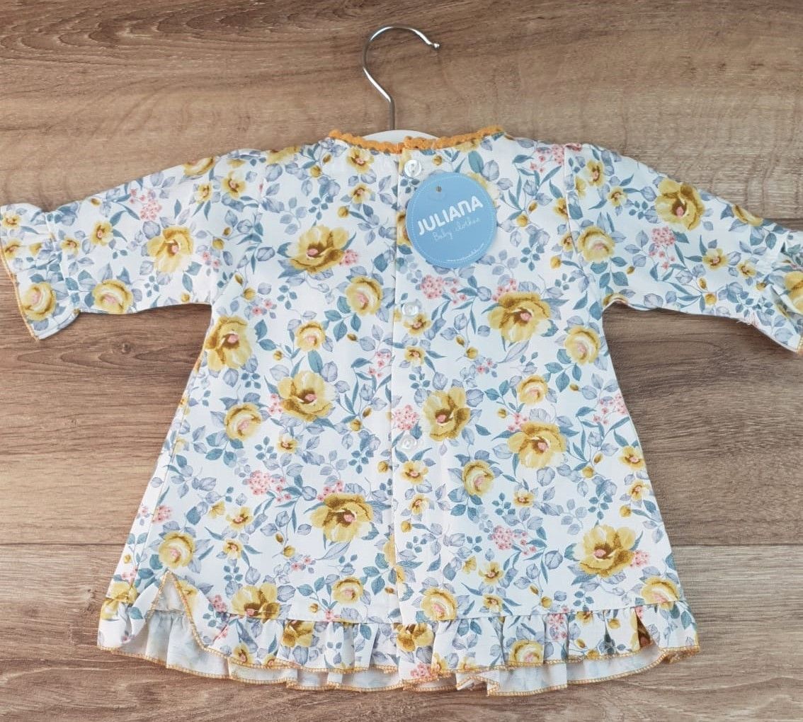 Vestido enterizo tela de flores