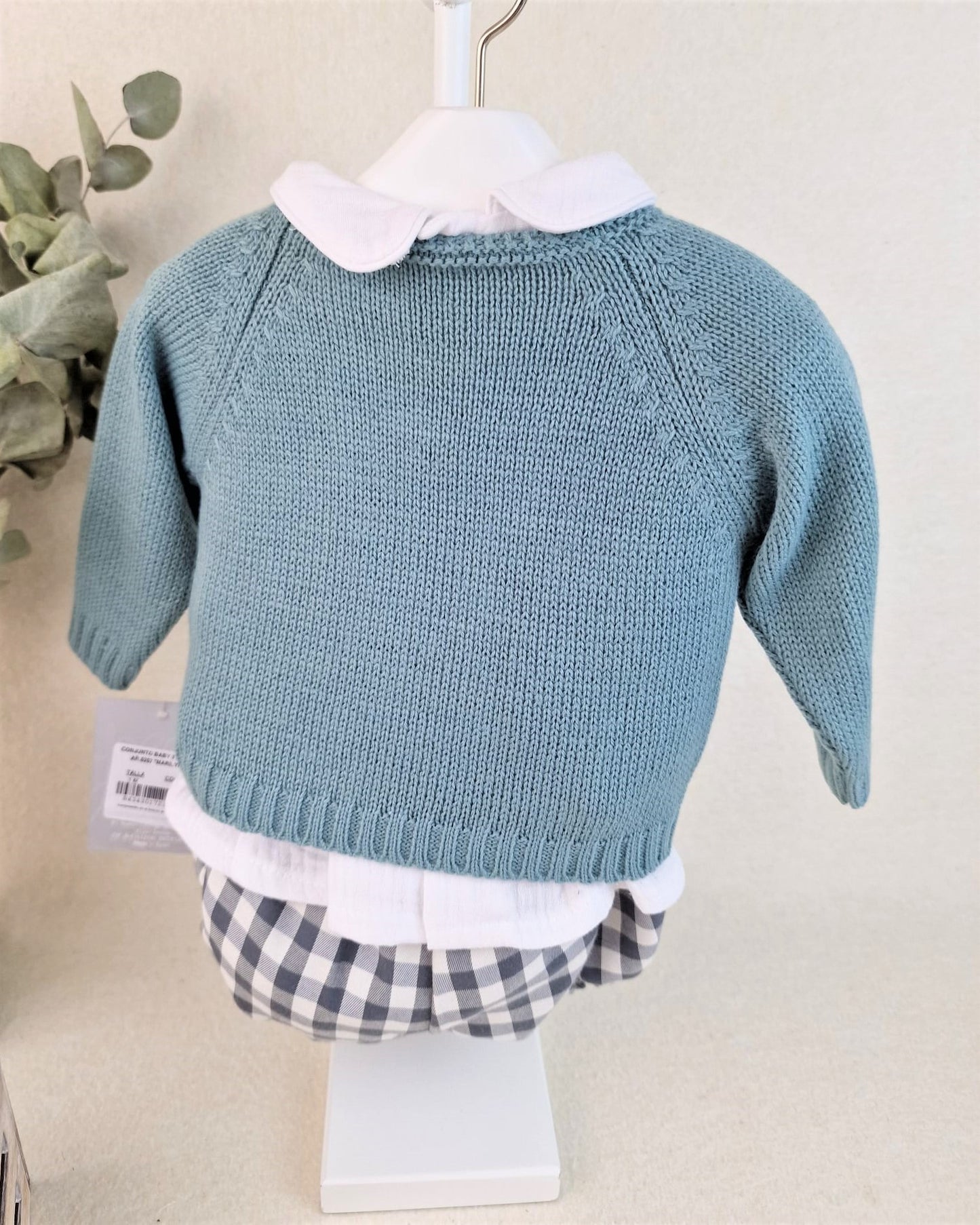 Conjunto baby tres piezas niño Marilyn
