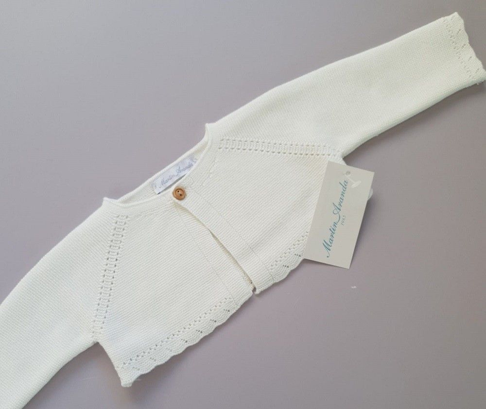 Cardigan de punto corto Azzurro