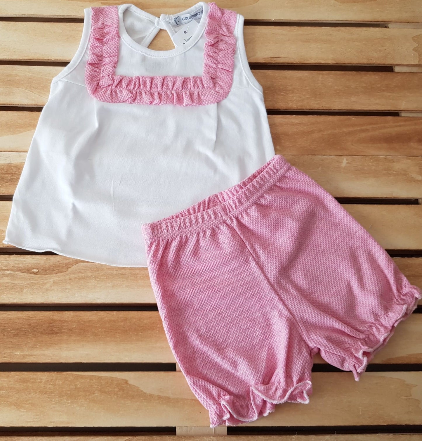 Pijama de manga corta de niña Nido