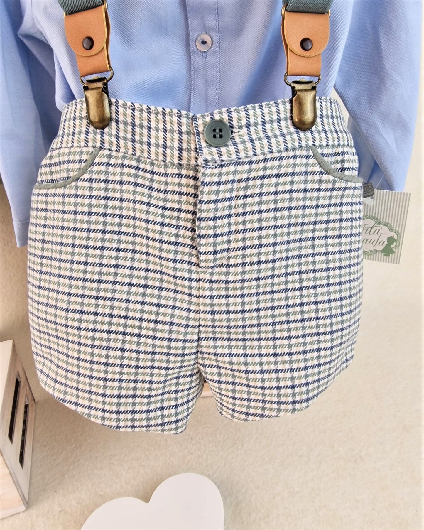 Conjunto bebe con tirantes Esperanza