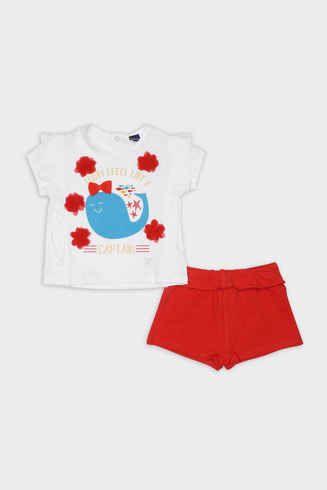Conjunto de bebé niña captain