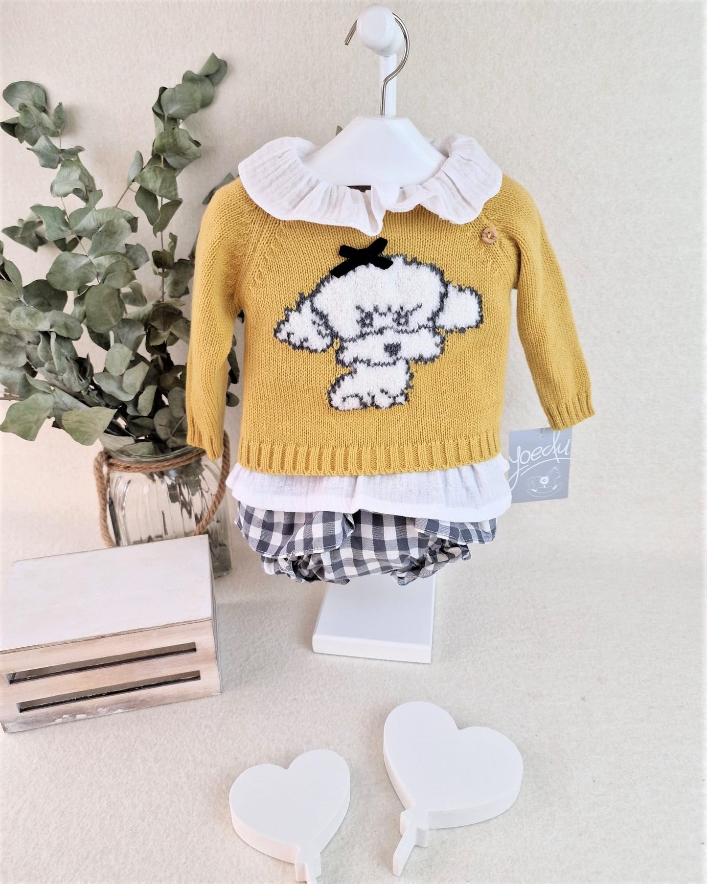 Conjunto baby tres piezas niña Marilyn