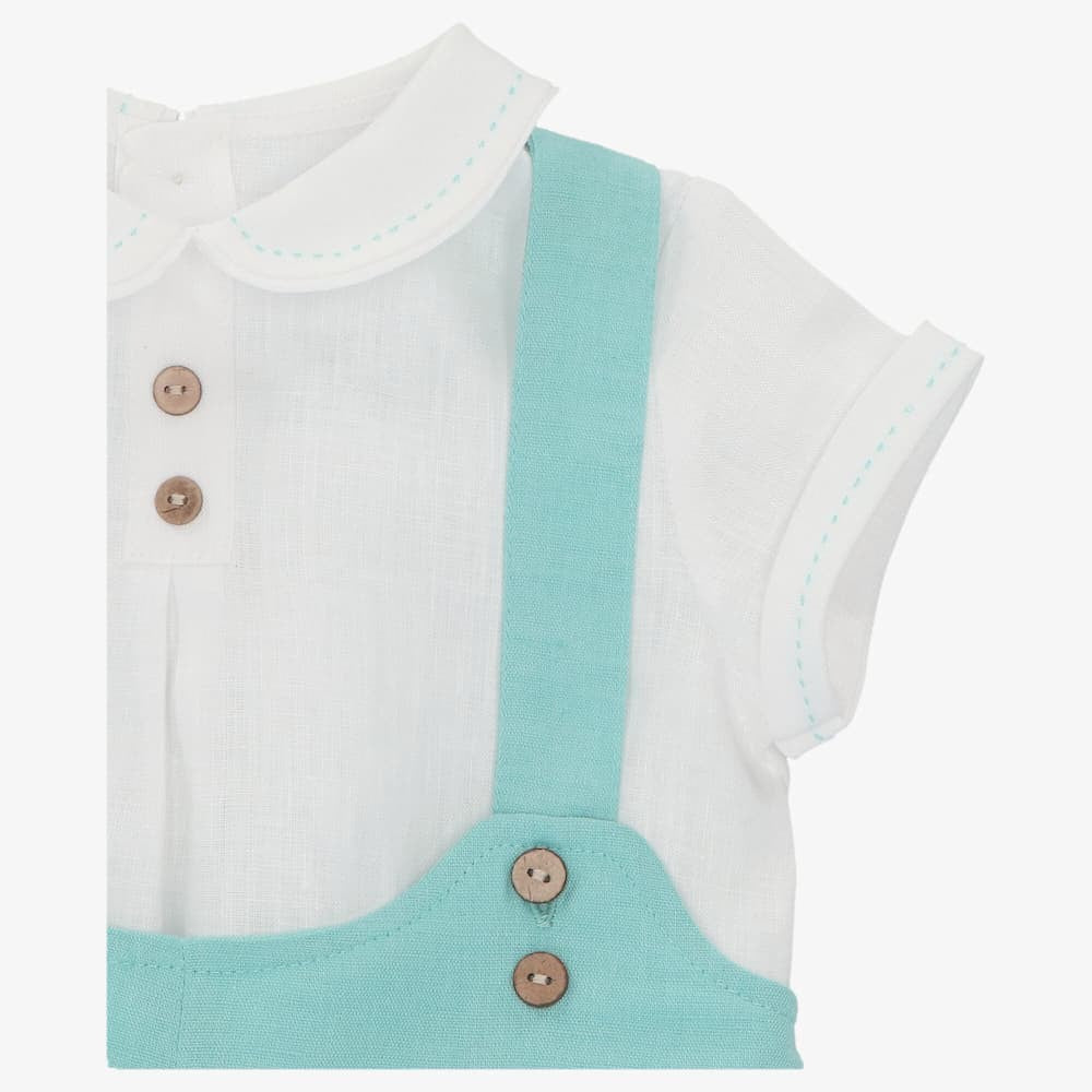 Conjunto de tela de niño farm