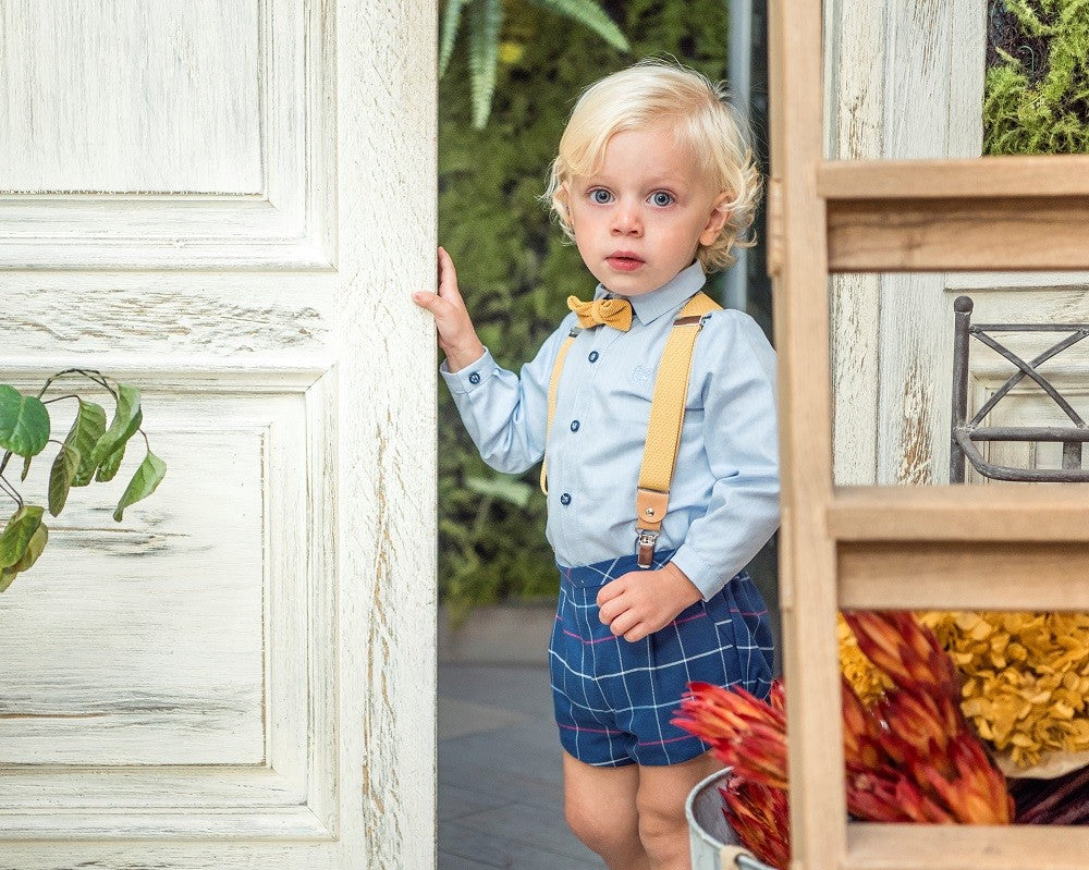 Conjunto bebe con tirantes Aurora