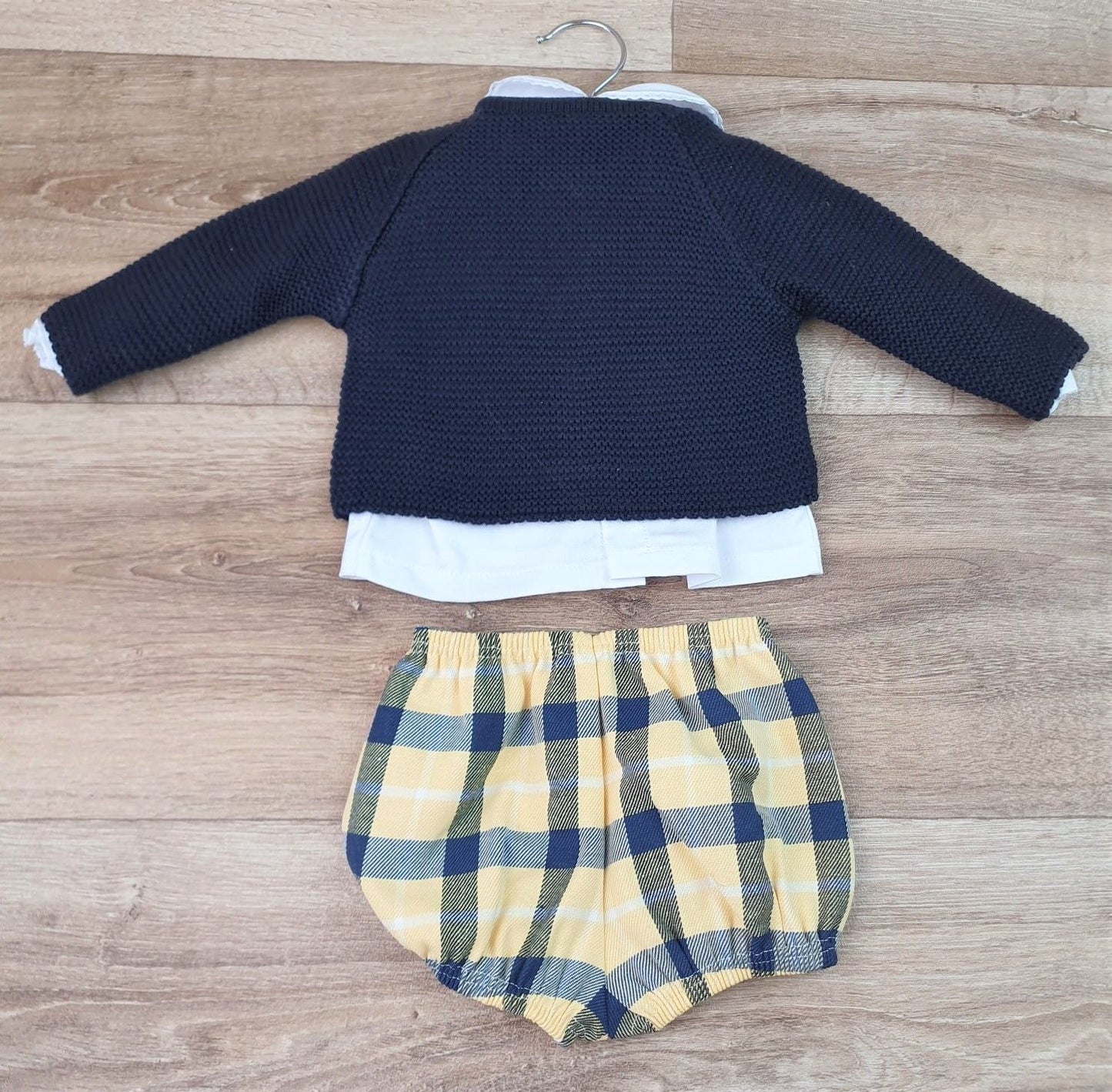 Conjunto tres piezas niño cuadros