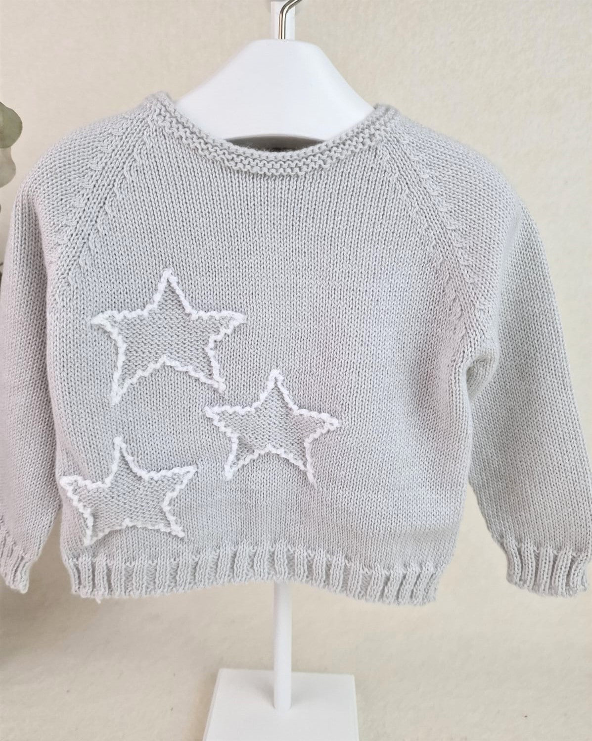 Jersey tres estrellas con croché