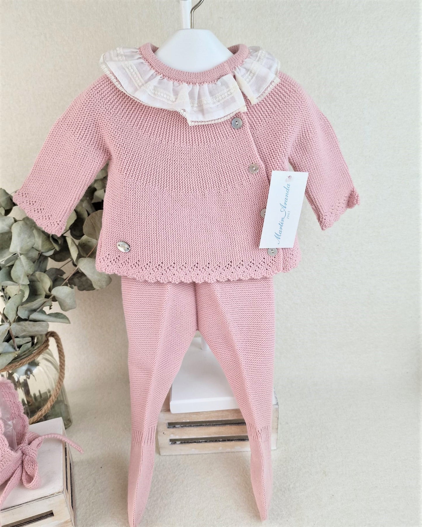 Conjunto con polaina y capota Bonsay