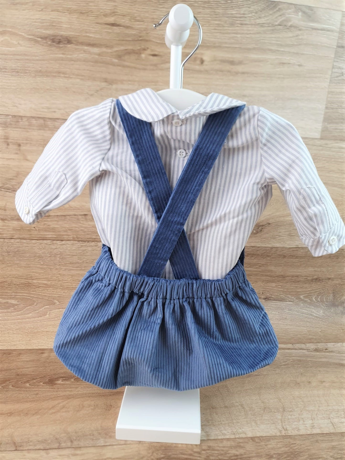 Camisa y peto de niño - Blue Essence