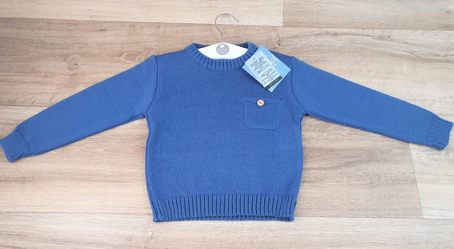Jersey infantil bolsillo