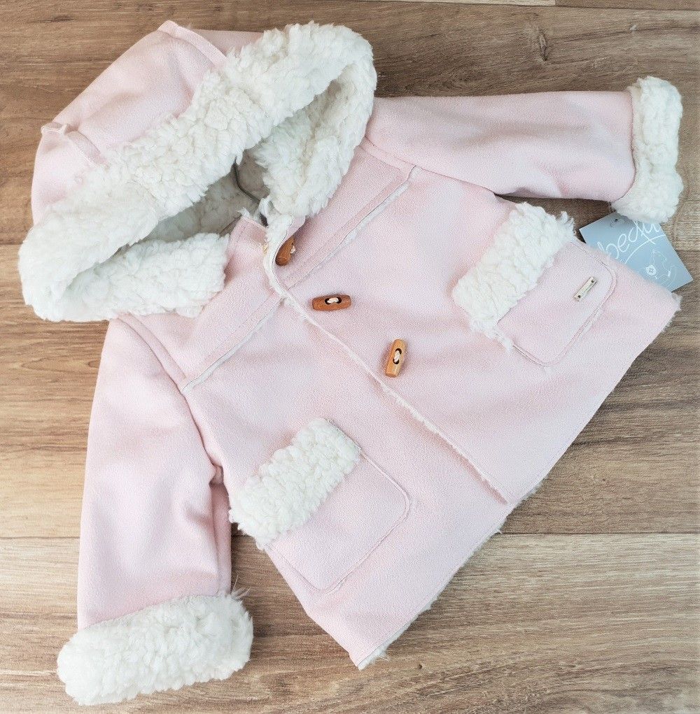 Abrigo bebé con capucha unisex