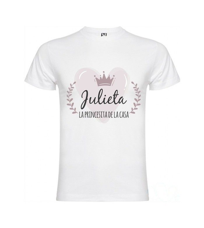 Camiseta infantil - La princesita de la casa