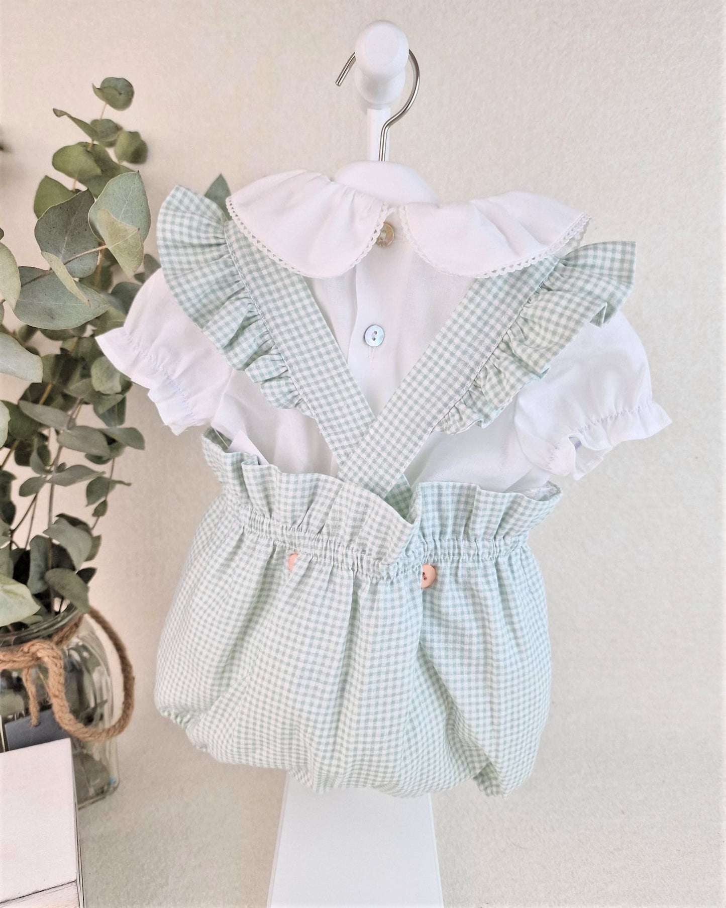 Conjunto peto y camisa Butterfly