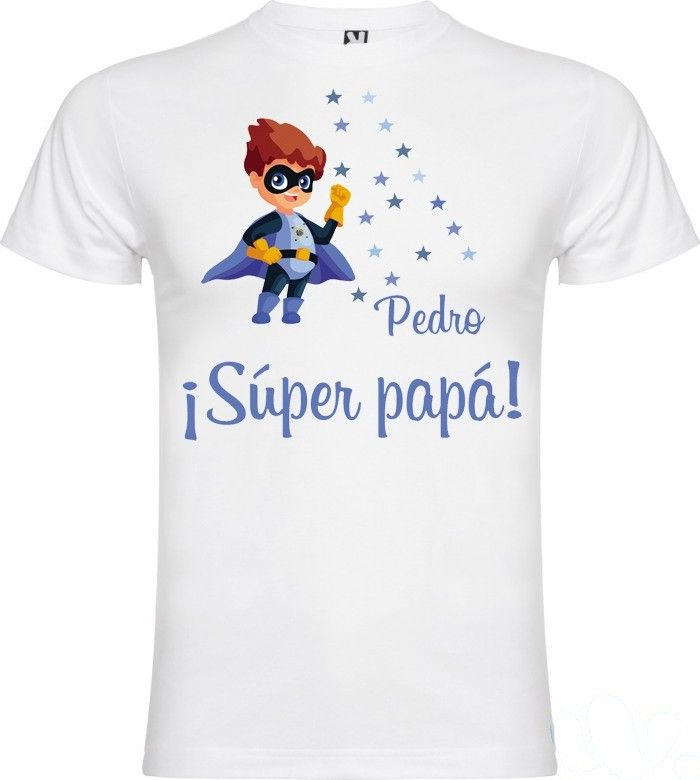 Camiseta adulto - Tengo un súper papá